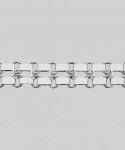 SS22 ANARCHY. Wide Chain Choker - Silver