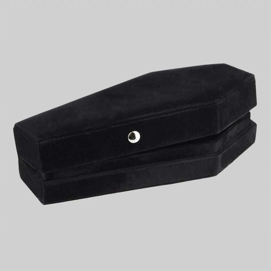 CLASSICS The Black Velvet Coffin Ring Case 6 CLASSICS The Black Velvet Coffin Ring Case