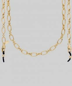 SS22 New In GETAWAY. Chunky Glasses Chain - Gold