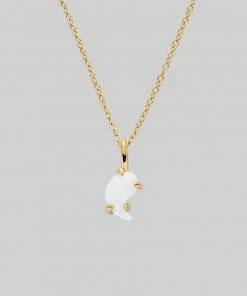 SS22 Yin & Yang Gemstone Necklaces - Gold Necklaces & Chains