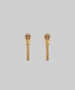 CLASSICS OPHIDIA. Mini Serpent Earrings - Gold