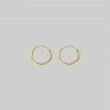 CLASSICS Small Gold Hoops - 12mm Earrings