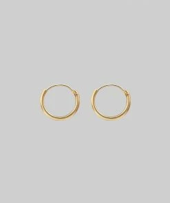 CLASSICS Small Gold Hoops - 12mm Earrings