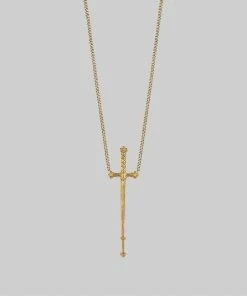 CLASSICS MERCY. Sword Necklace - Gold