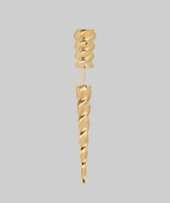 End Of Line Earrings MYTHICAL. Unicorn Single Earring - Gold