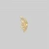CLASSICS NARCISSA. Gold Web Stud Earring - Helix