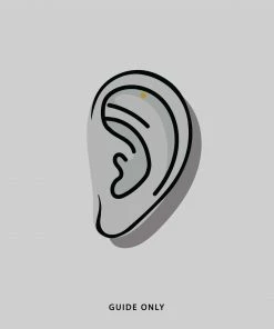 HALLOWEEN 2021 Earrings MORWENA. Gothic Arch Stud Earring - Gold