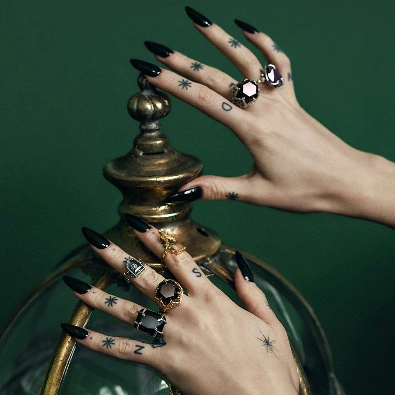 HALLOWEEN 2021 Rings TEMPLE OF CHAMBERS. Garnet CZ Cathedral Ring - Silver 4 HALLOWEEN 2021 Rings TEMPLE OF CHAMBERS. Garnet CZ Cathedral Ring - Silver