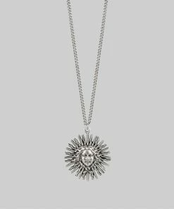 End Of Line Necklaces & Chains SOL INVICTUS. Sun Goddess Necklace - Silver