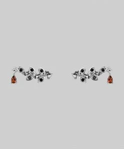 CLASSICS FORBODE. Snake & Vine Silver Stud Earrings