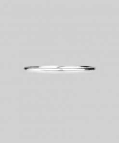 CLASSICS Simple Silver Band Thumb Ring