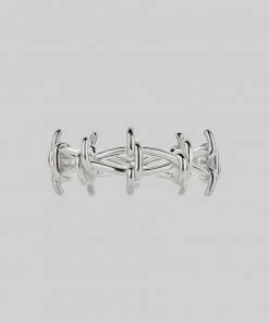 SS22 BEYOND. Barbed Wire Ring - Silver