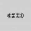 SS22 RESOLUTE. Double Chunky Chain Ring - Silver Rings