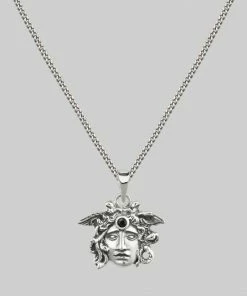 CLASSICS Necklaces & Chains GORGONEION. Medusa Amulet Necklace - Silver