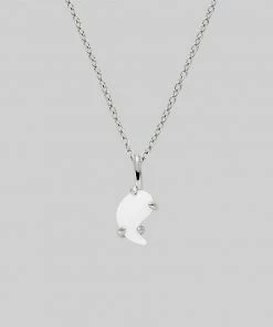 SS22 Necklaces & Chains Yin & Yang Gemstone Necklaces - Silver