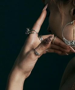 CLASSICS UTOPIA. Silver & Labradorite Roses Ring