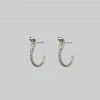 CLASSICS OPHIDIA. Mini Serpent Earrings - Silver