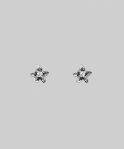CLASSICS AURORE. Cubic Zirconia Silver Stud Earrings