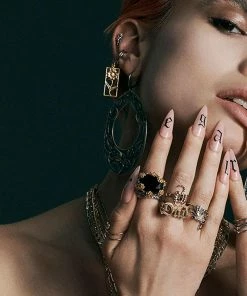 CLASSICS NARCISSA. Web Ring - Silver Rings