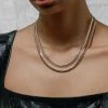 SS22 Necklaces & Chains HONEY. Simple Herringbone Layering Chain - Gold