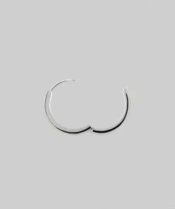 CLASSICS The Chunky Hoops - Silver Earrings