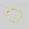 AW21 LARIA. Delicate Oval Link Chain Bracelet - Gold Bracelets