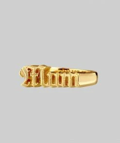 CLASSICS Rings Mum Word Ring - Gold