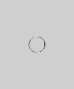 CLASSICS ZEN EXTRA MINI. Silver Septum Clicker Ring Helix