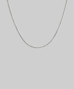 CLASSICS Fine Snake Chain Collar - Silver