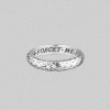 CLASSICS Forget Me Not Posie Ring - Silver Rings