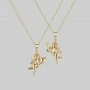 CLASSICS Cupid & Psyche Lovers Layering Necklace - Gold Necklaces & Chains