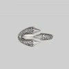CLASSICS MERCY. Eagle Claw Silver Wrap Ring Rings