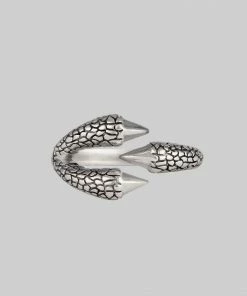 CLASSICS MERCY. Eagle Claw Silver Wrap Ring Rings