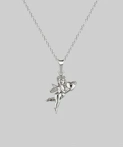 CLASSICS Necklaces & Chains Cupid & Psyche Lovers Layering Necklace - Silver