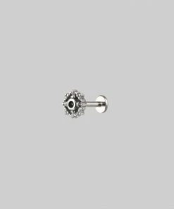 HALLOWEEN 2021 ELOWEN. Ornate Stud Earring - Silver