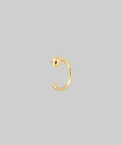 CLASSICS Ball Huggie Hoop Earrings - Gold