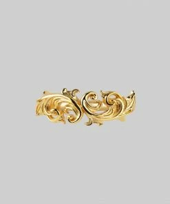 AW21 Rings IMPERIAL. Ornate Flourish Ring - Gold