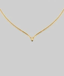 CLASSICS The Chevron Collar - Gold Necklaces & Chains