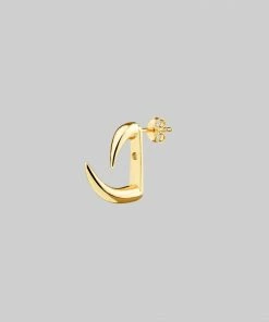 CLASSICS FAWN 2. Two Claw Talon Earrings - Gold