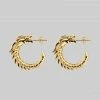 CLASSICS DRAKE. Dragon Hoop Earrings - Gold