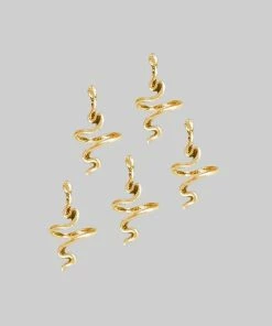 CLASSICS Hair Accessories MARTHA. Snake Hair Twists - Gold