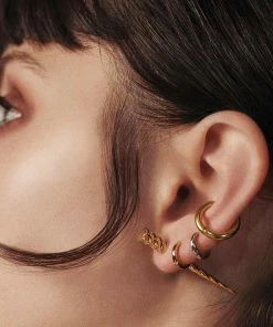 End Of Line Earrings MYTHICAL. Unicorn Single Earring - Gold