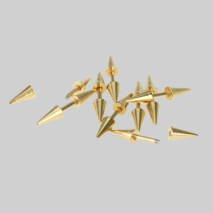CLASSICS PHOENIX. Gold Hair Spikes Hair Accessories 3 CLASSICS PHOENIX. Gold Hair Spikes Hair Accessories