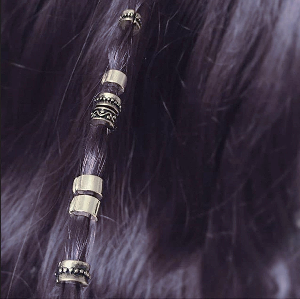 CLASSICS Hair Accessories Silver Hair Bead Clickers - Mixed Pack 2 CLASSICS Hair Accessories Silver Hair Bead Clickers - Mixed Pack