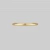 CLASSICS HOPE. Simple Gold Band Ring