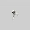 HALLOWEEN 2021 TWILIGHT. Skeleton Key Stud Earring - Silver Earrings