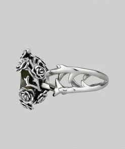 CLASSICS UTOPIA. Silver & Labradorite Roses Ring