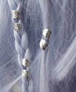 CLASSICS ELVIN. Silver Leaf Hair Twists