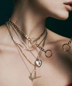 End Of Line The T-Bar Chain - Silver Necklaces & Chains