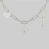 CLASSICS Necklaces & Chains MANIFEST. Multi Charm Chain Necklace - Silver